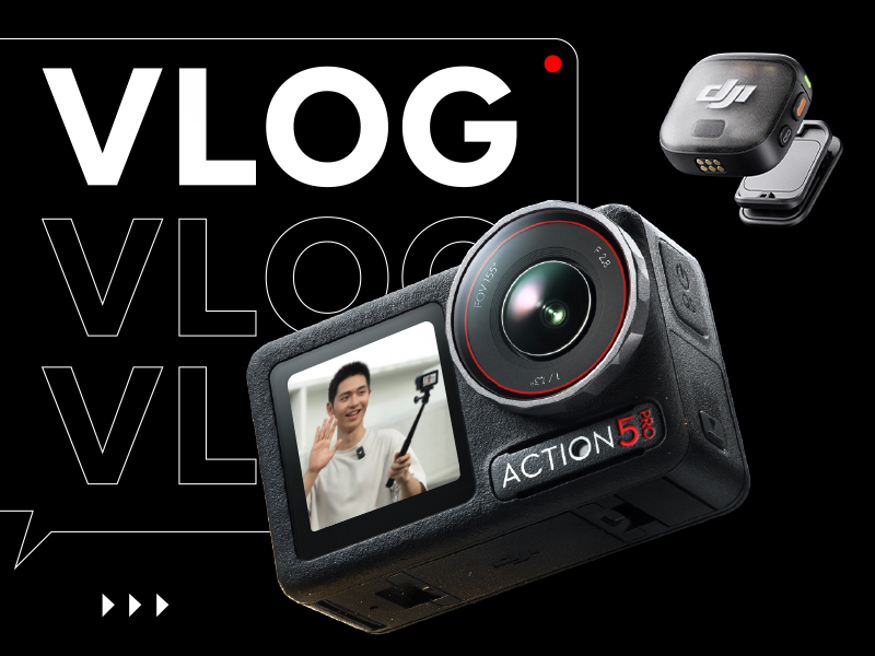 Osmo Action 5 Pro Vlog Bundle (DJI Mic 3)